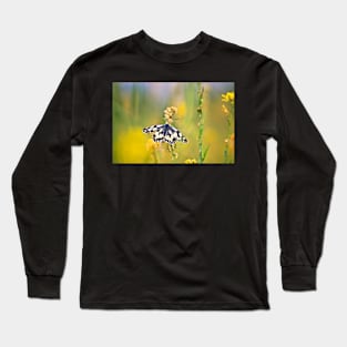 Marbled White Butterfly Long Sleeve T-Shirt